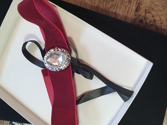 Red Velvet Choker - Picture 5 of 5